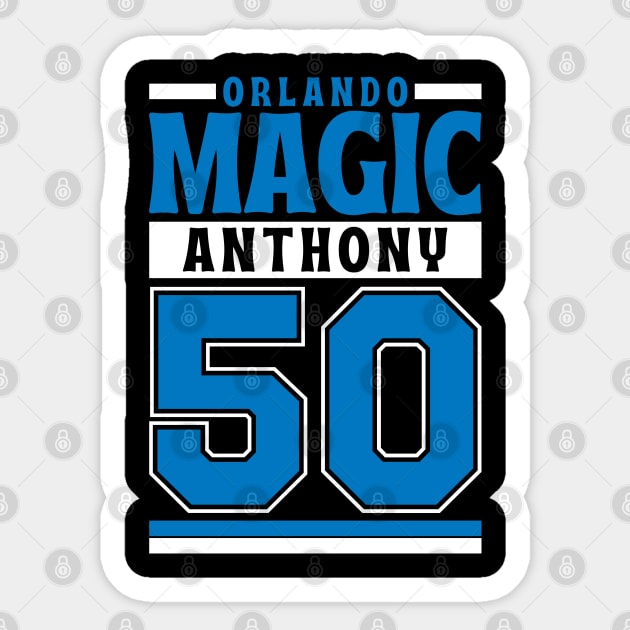 Orlando Magic Anthony 50 Limited Edition Sticker by Astronaut.co